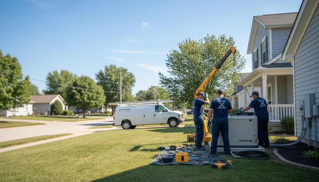 Generator Installation in Saint Peter, IL near me